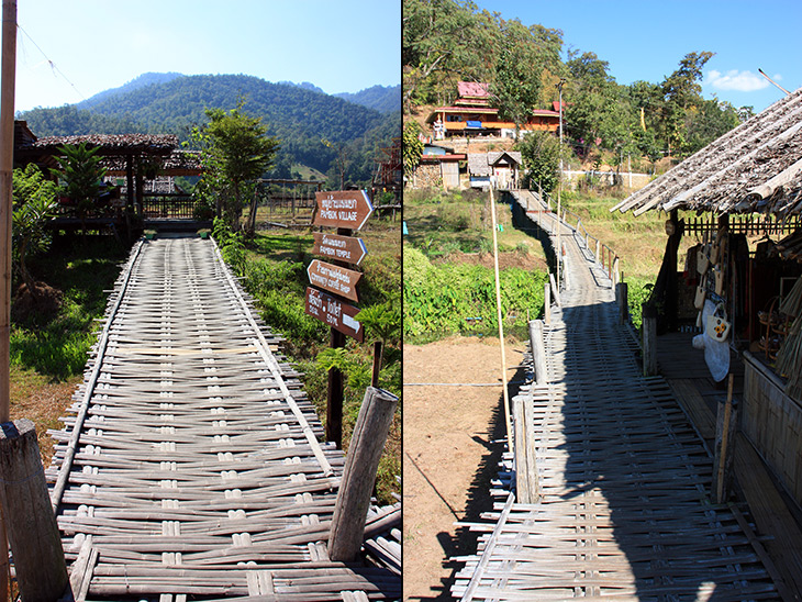 Su Tong Pae Bamboo Bridge Mae Hong Son