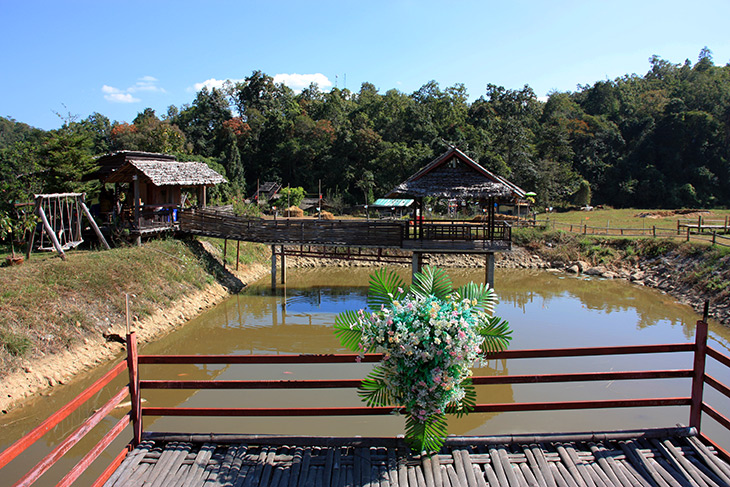 Buddha Bamboo Bridge Pai