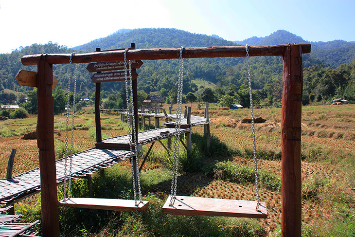 Buddha Bamboo Bridge Pai