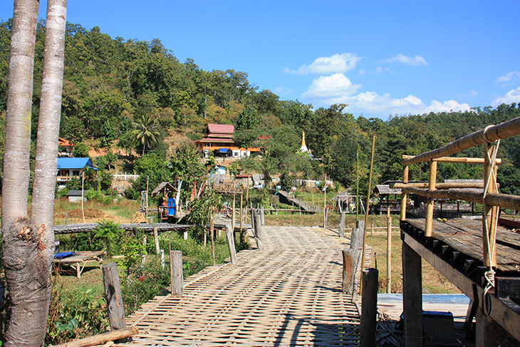 Buddha Bamboo Bridge Pai