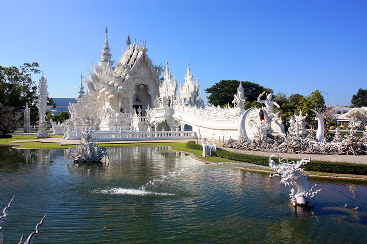 Wat Rong Khun, White Temple, Chiang Rai