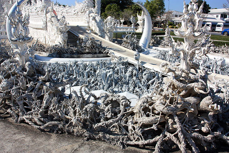 Wat Rong Khun, White Temple, Chiang Rai