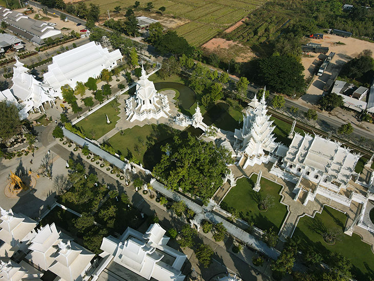 Wat Rong Khun, White Temple, Chiang Rai