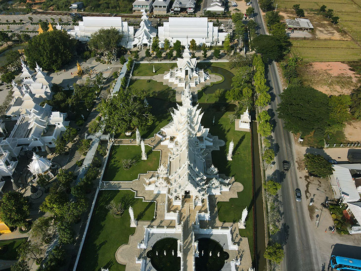 Wat Rong Khun, White Temple, Chiang Rai