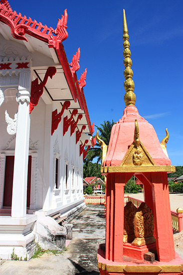 wats, temples, sichon, thailand