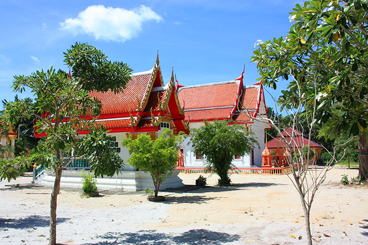 wats, temples, sichon, thailand