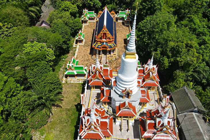 travel, thailand, sichon, wat chom petch wannaram