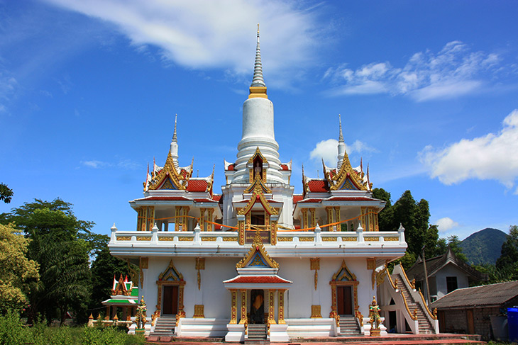 travel, thailand, sichon, wat chom petch wannaram