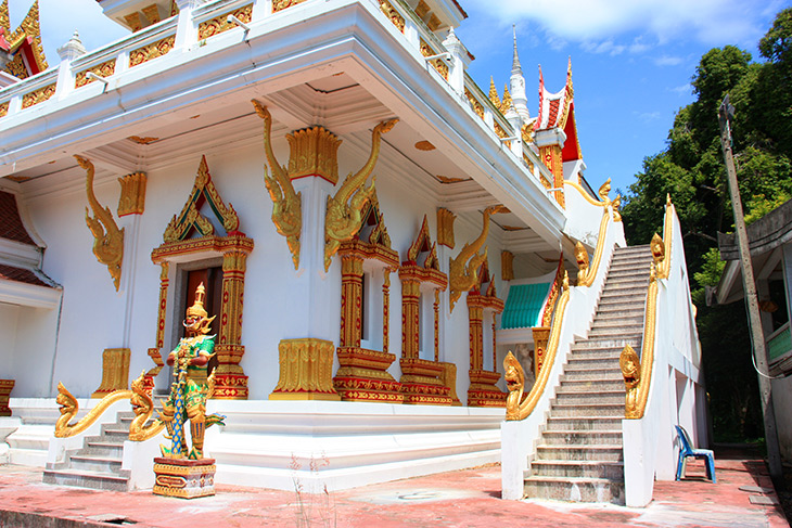 travel, thailand, sichon, wat chom petch wannaram