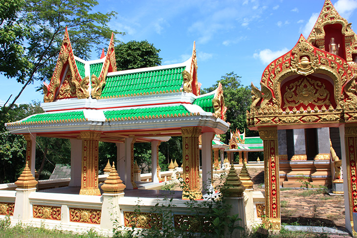 travel, thailand, sichon, wat chom petch wannaram