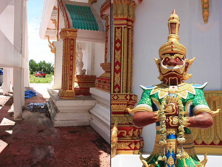 travel, thailand, sichon, wat chom petch wannaram