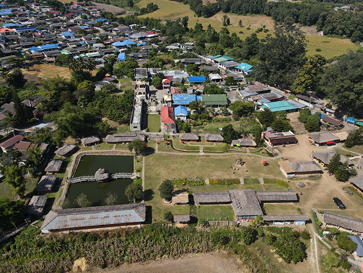 travel, thailand, pai, santichon, village