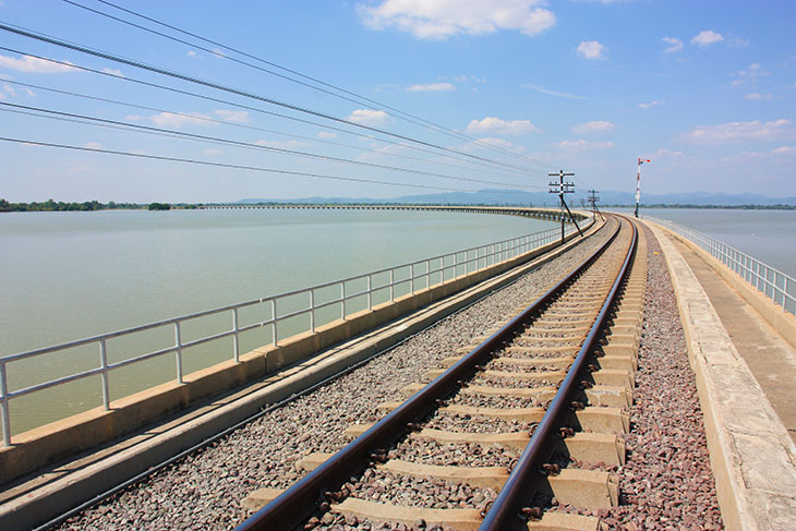 travel, thailand, khok salung railway bridge, lopburi