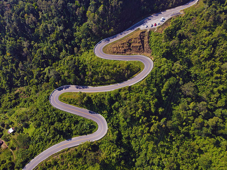 travel, thailand, nan province, mountains