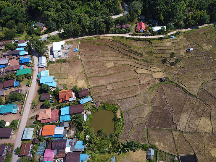 travel, thailand, nan province, mountains