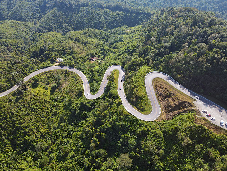 travel, thailand, nan province, mountains