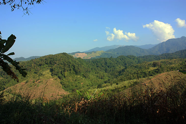 travel, thailand, nan province, mountains