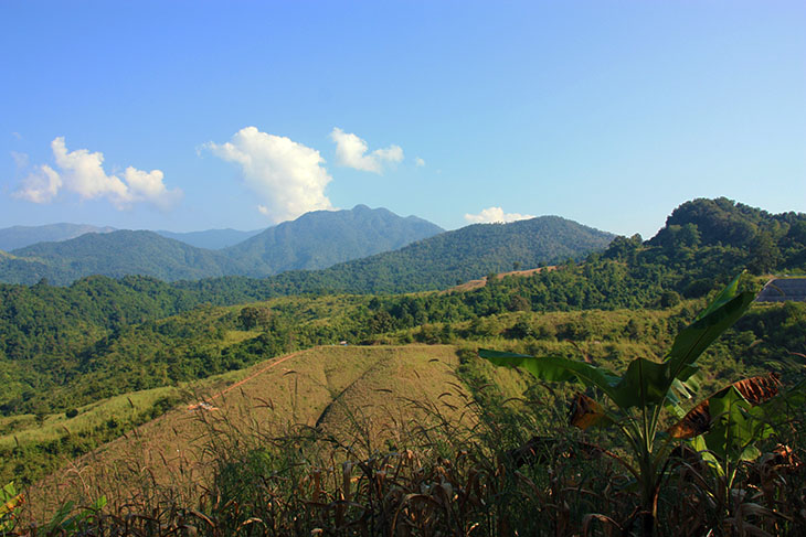 travel, thailand, nan province, mountains