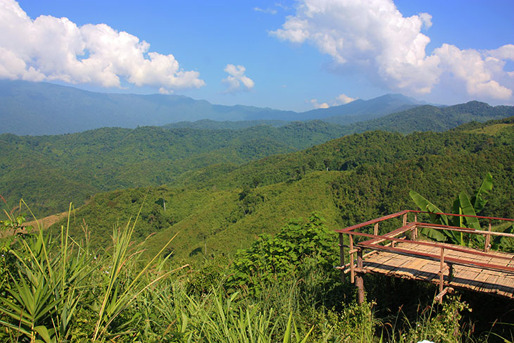 travel, thailand, nan province, mountains