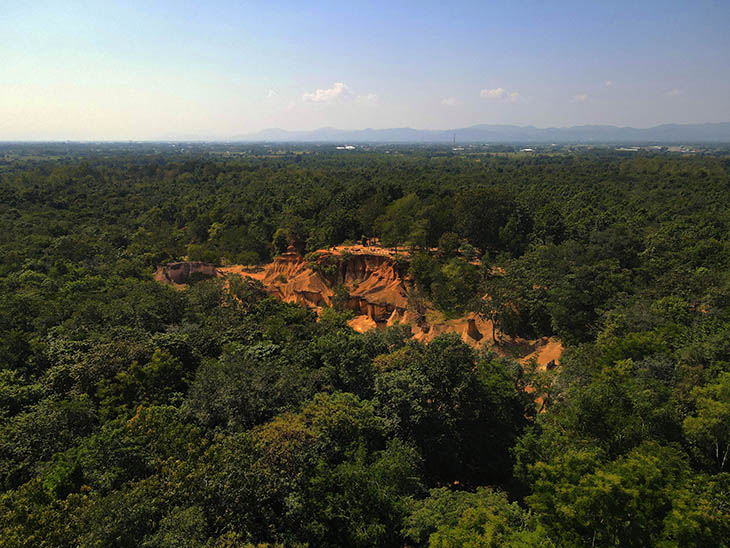 phae mueang phi forest park, phrae, thailand