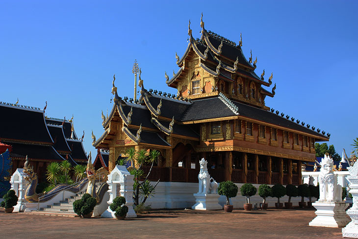 wat ban den, chiang mai, thailand