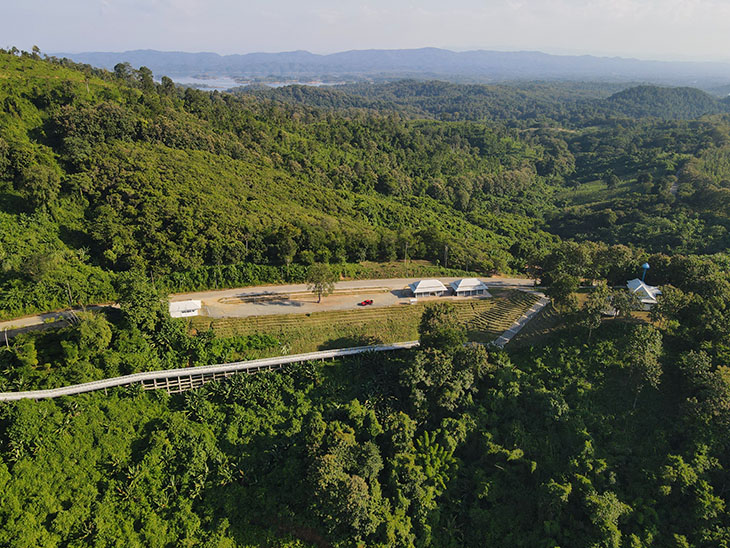 huai ree reservoir, uttaradit, thailand