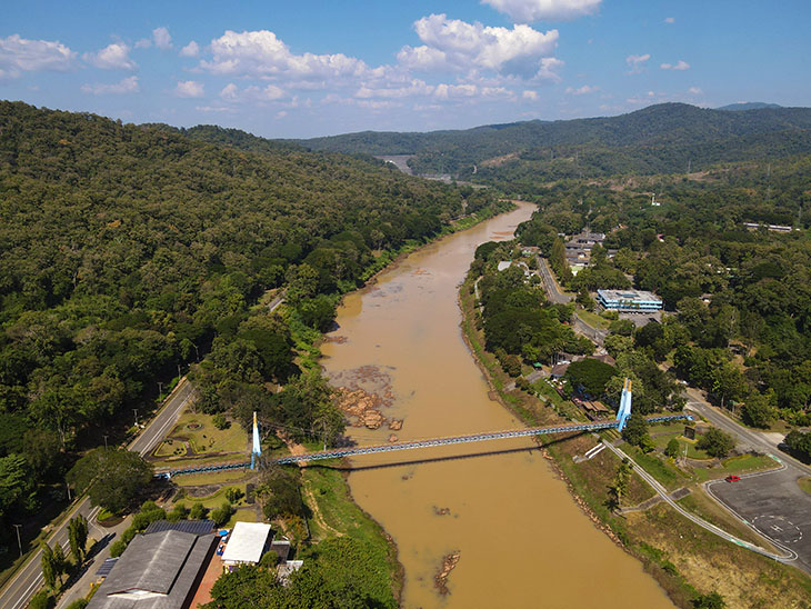 sirikit dam, uttaradit, thailand