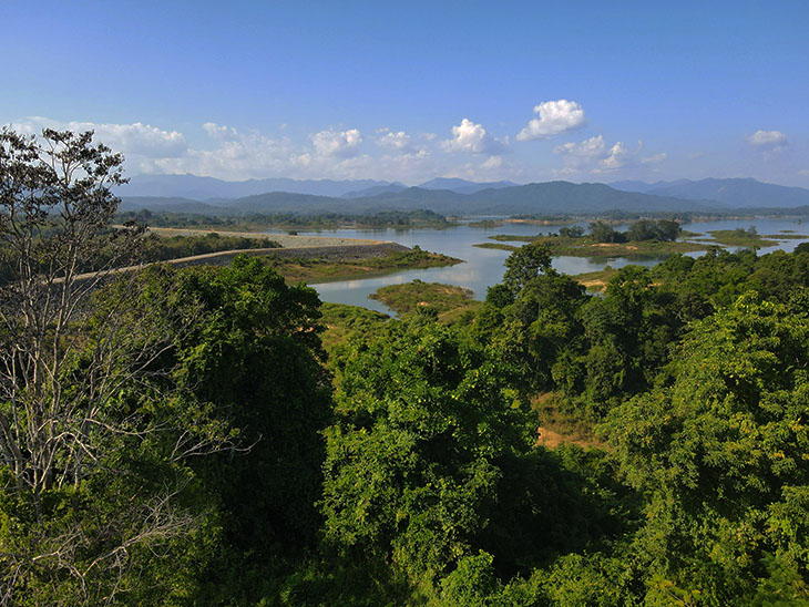 sirikit dam, uttaradit, thailand