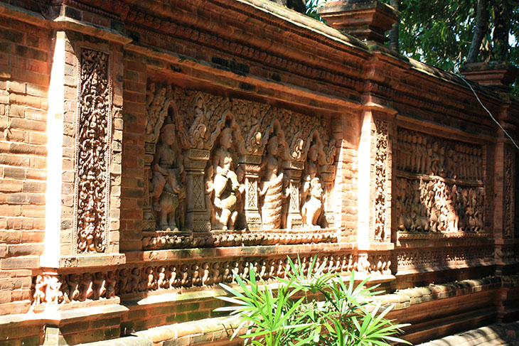 terracotta garden at lamphun thailand