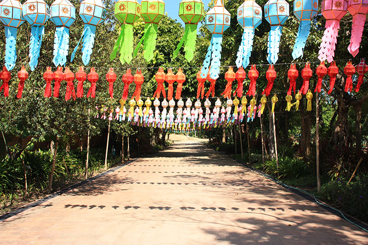 terracotta garden at lamphun thailand