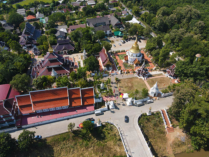 wat pa dara phirom, chiang mai