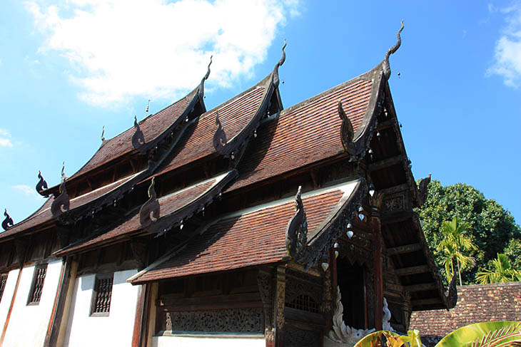 wat intharawat, chiang mai, thaland