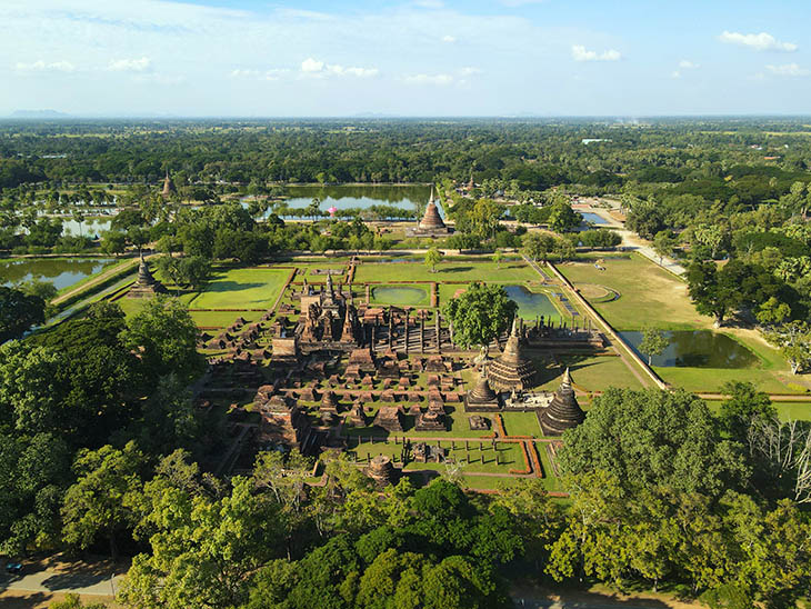 Wat Sa Si, Sukothai