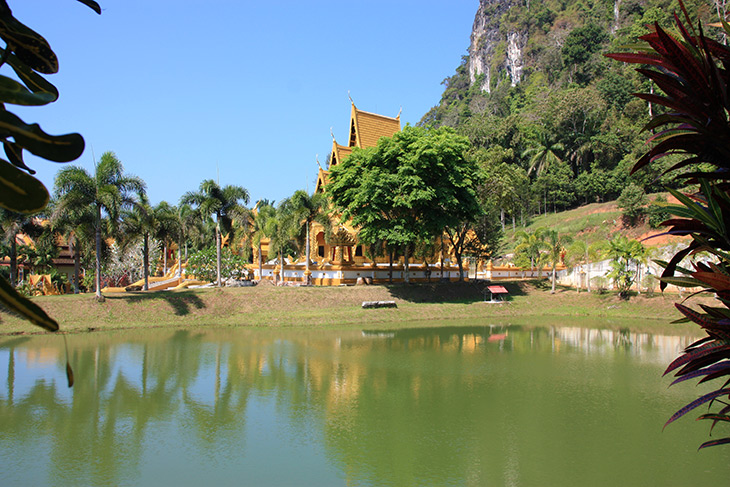 thailand, krabi, wat khao hua sing