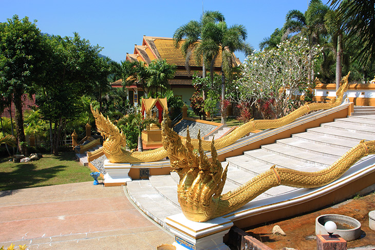 thailand, krabi, wat khao hua sing